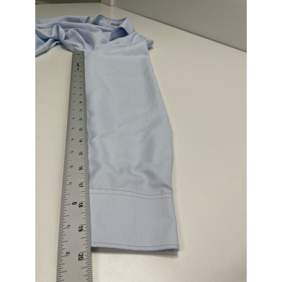 Denim & Flower by Ricky Singh Long Sleeve Button-Up Shirt Light Blue Mens Size S - Picture 10 of 10